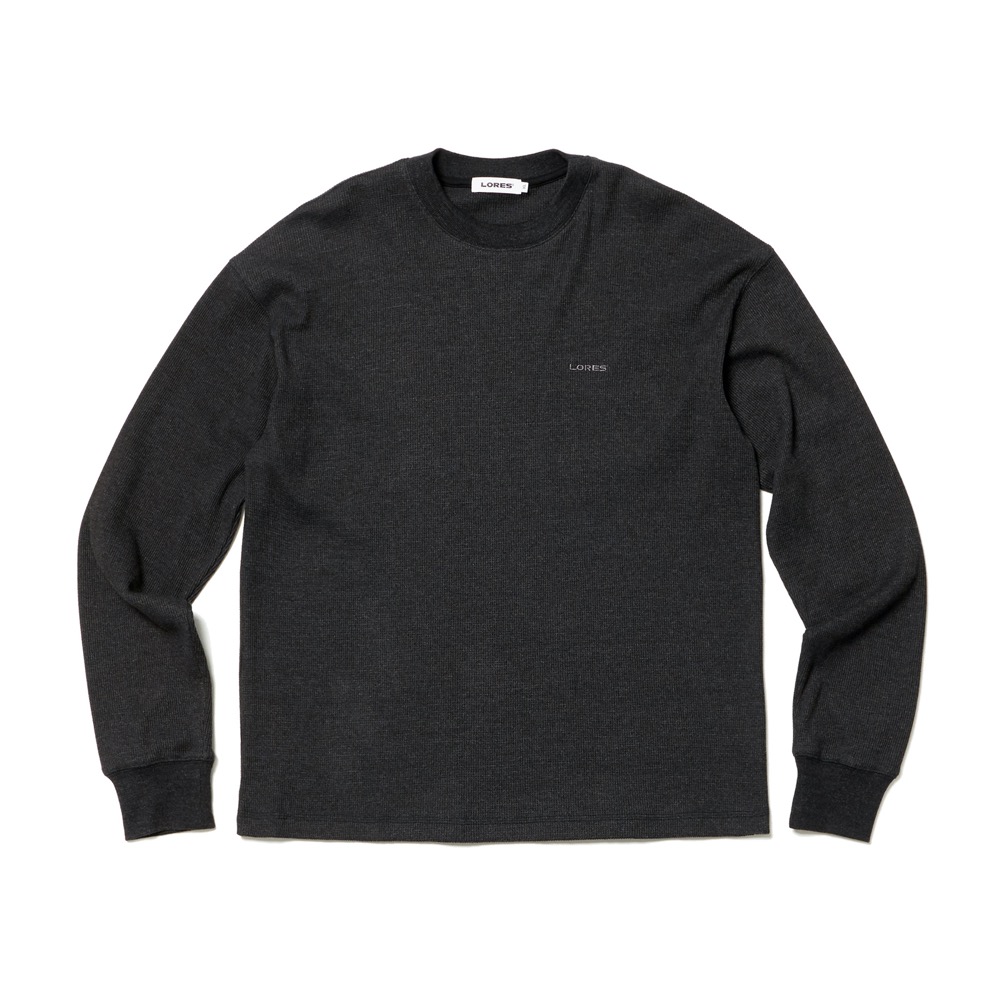 Thermal Elbow Patch L/S Tee - Charocal