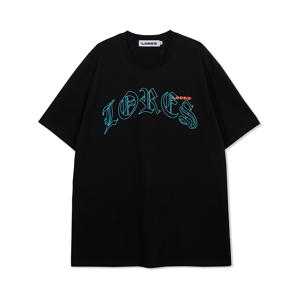Old English Arch S/S Tee - Black