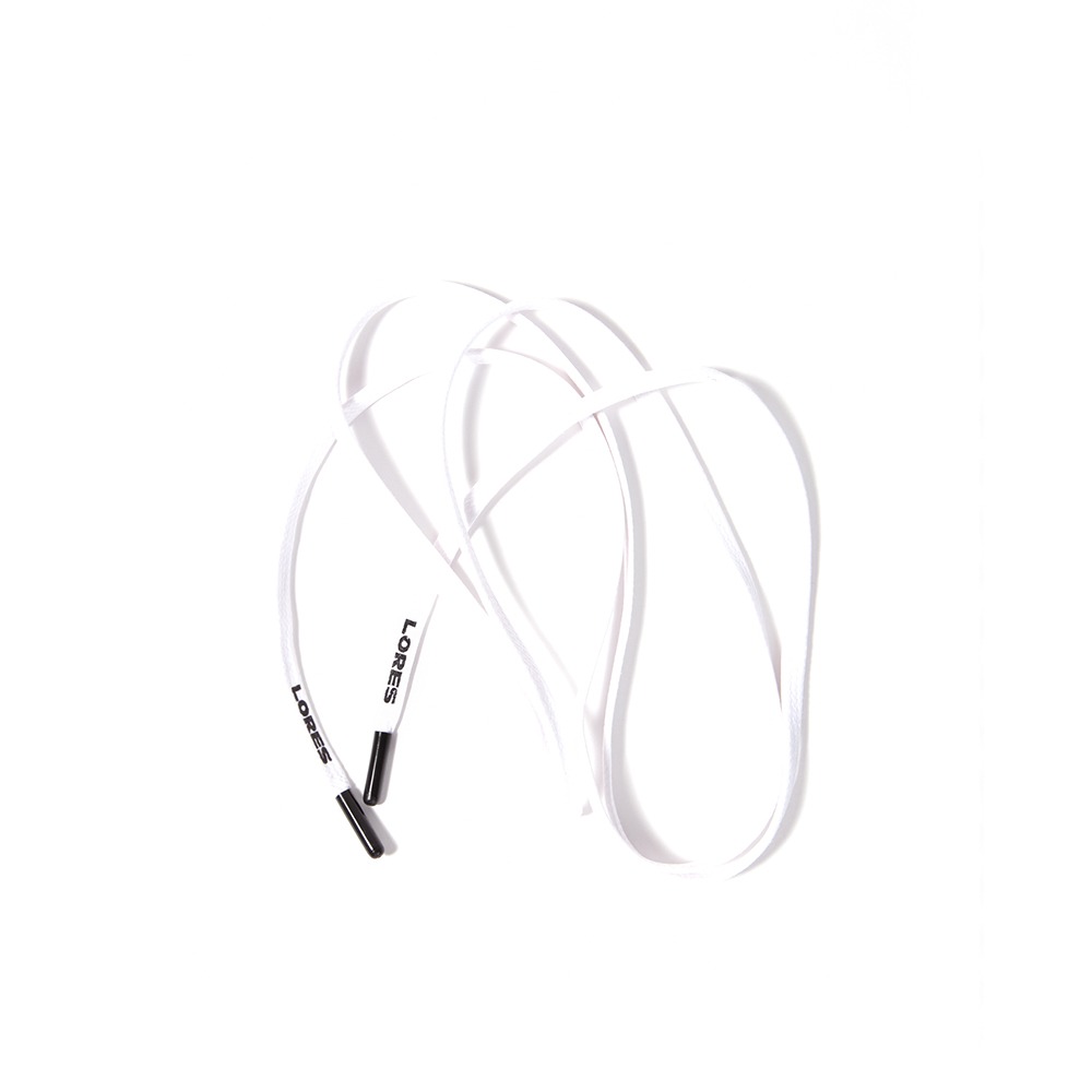 Logo String Belt - White