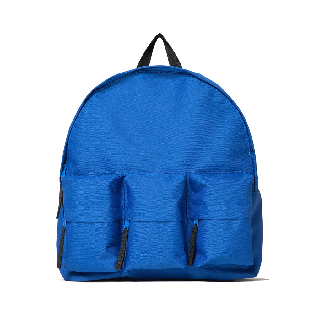 3 Pocket Backpack - Blue