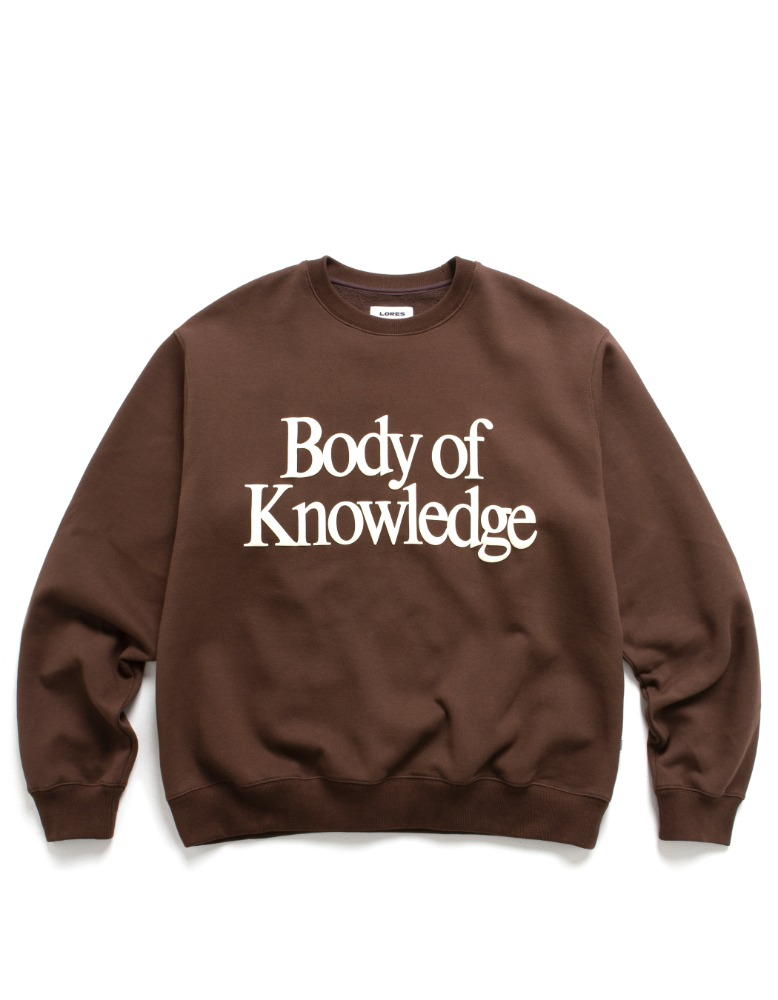 Knowledge Sweatshirts - Brown