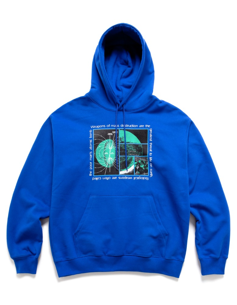 Earth Pullover Hoodie - Blue