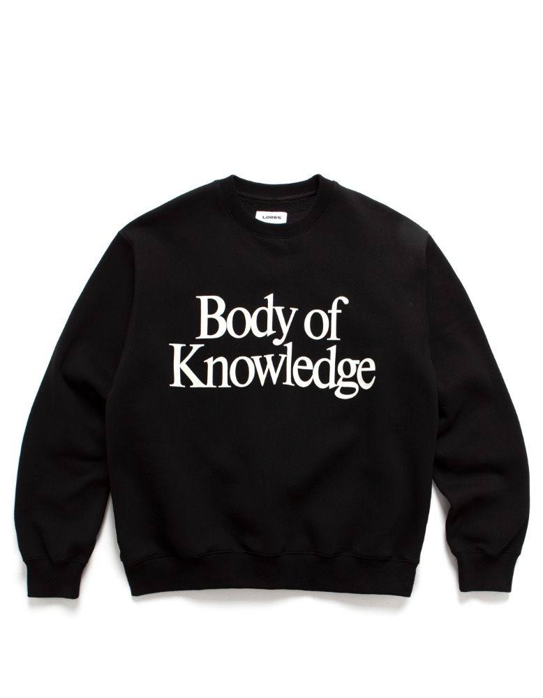 Knowledge Sweatshirts - Black