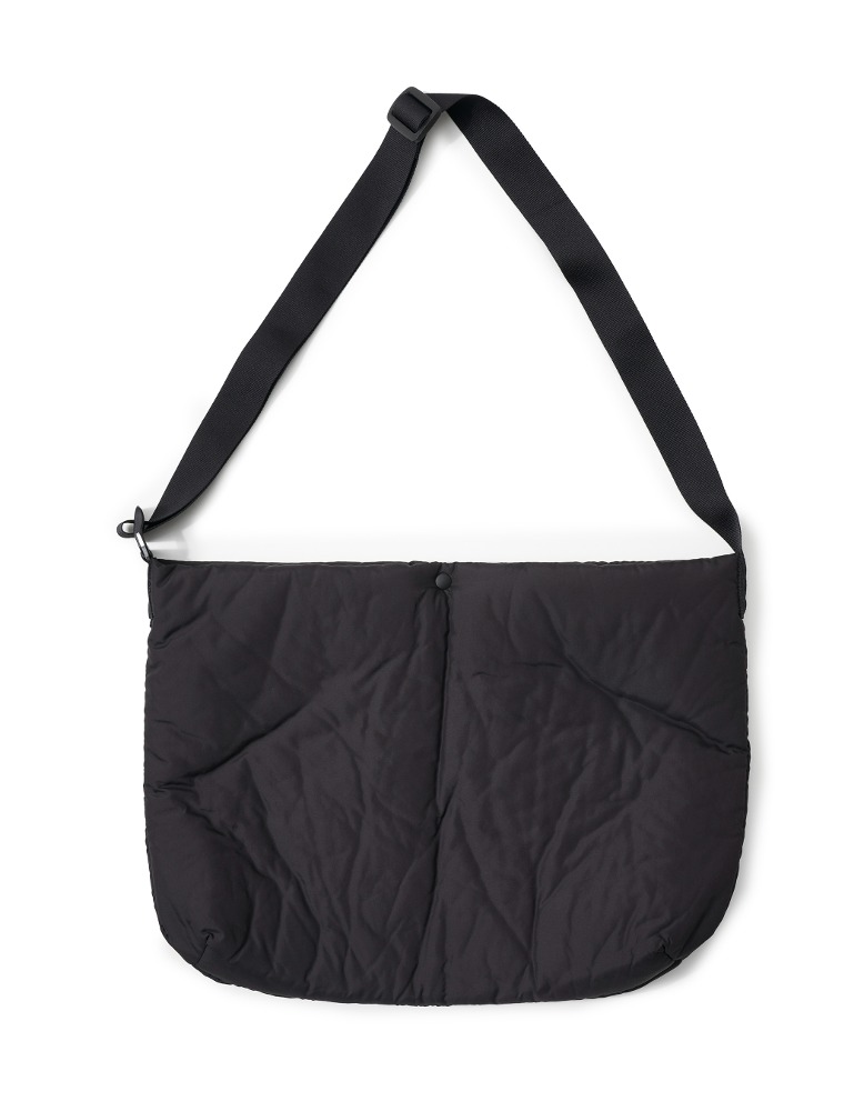 Padded Shoulder Bag - Black