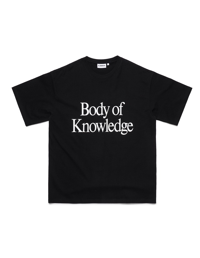 Knowledge S/S Tee - Black