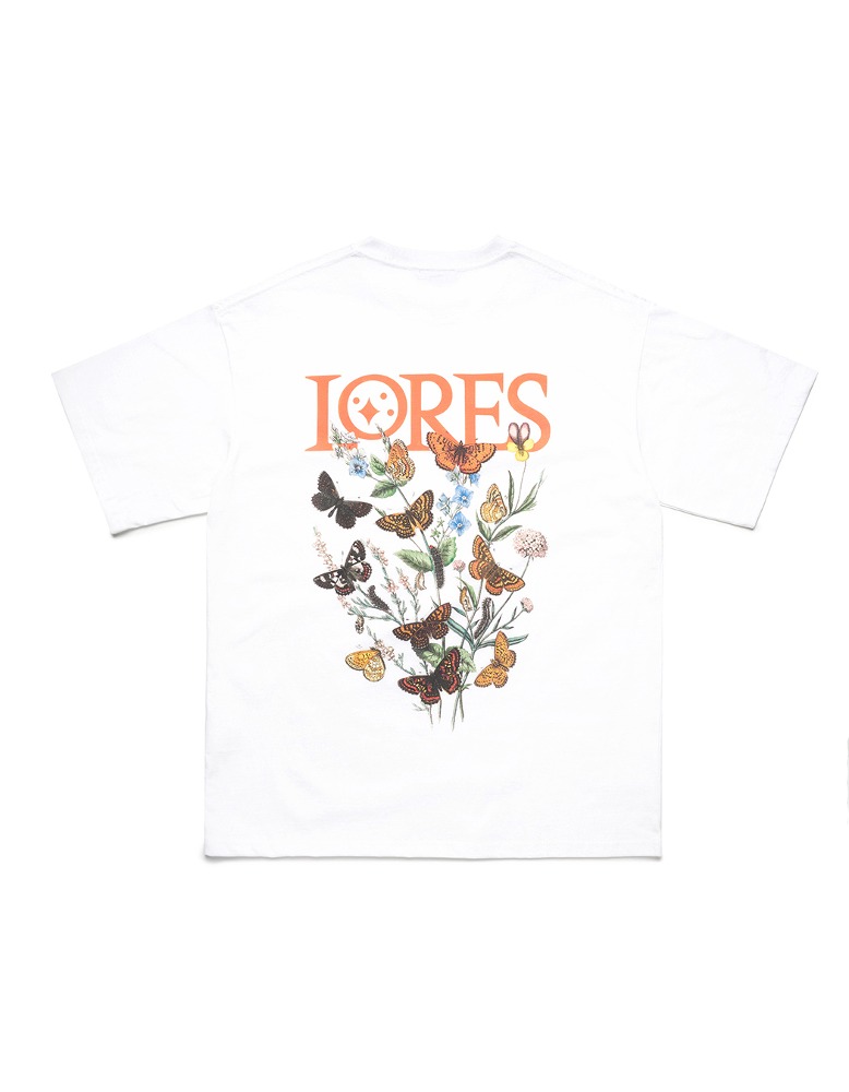 Butterfly S/S Tee - White