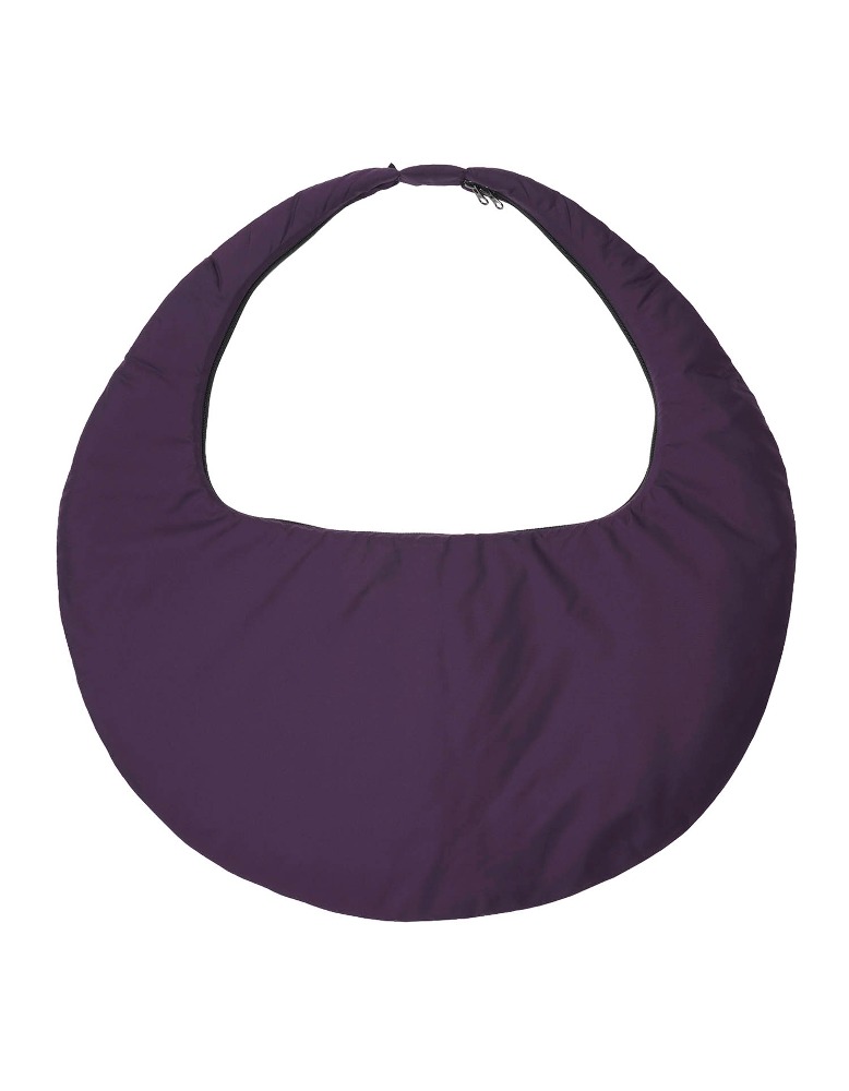 Circle Puffer Body Bag - Purple