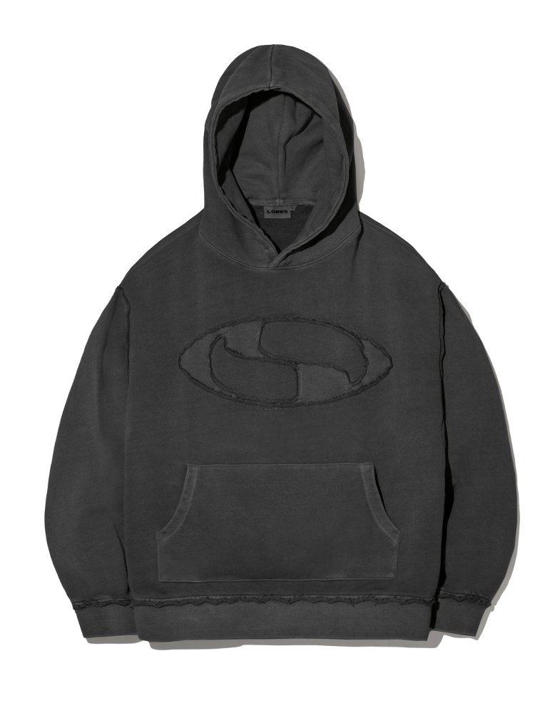 Advanced Pigment Dyed Hoodie - Charcoal