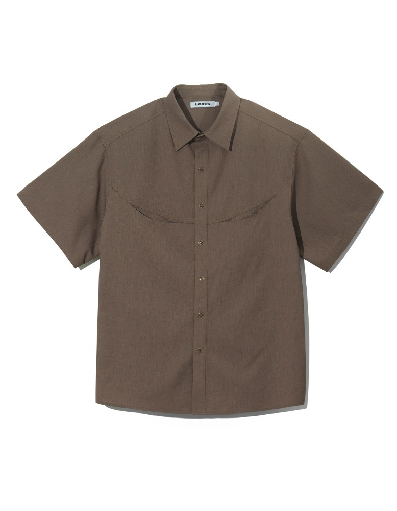 Cowboy S/S Shirt - Brown