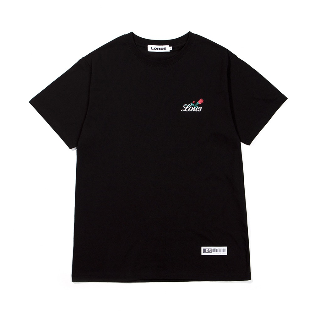 Rose S/S T-Shirt - Black