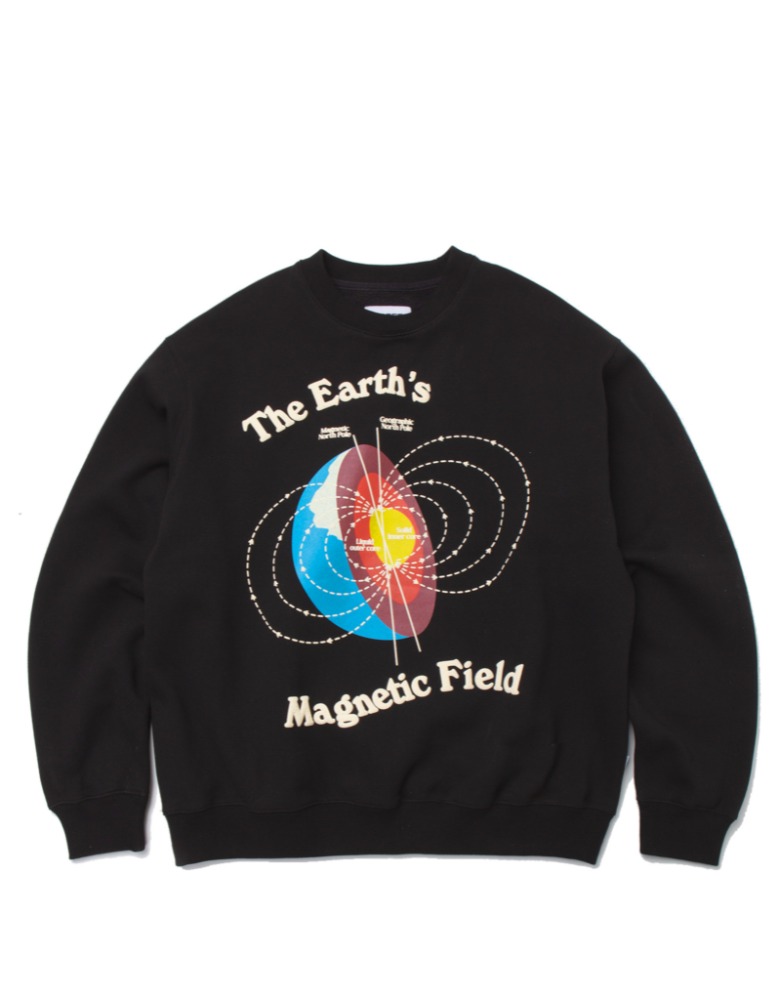 Magnetic Field Sweatshirts - Black