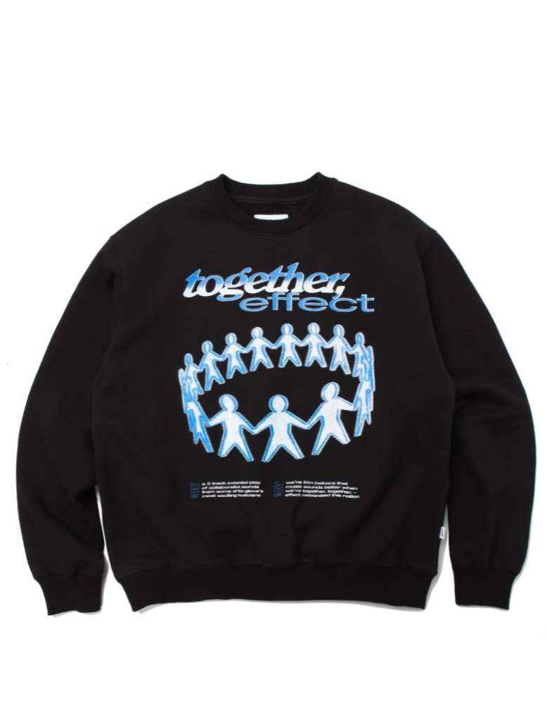 Together Effect Sweatshirts - Black