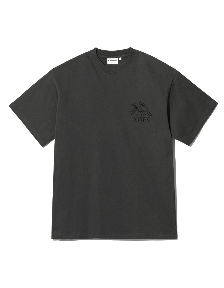 Puppet Logo S/S Tee - Charcoal
